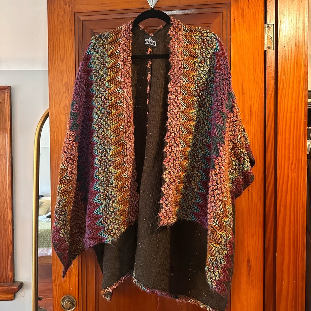 blanket wrap sweater